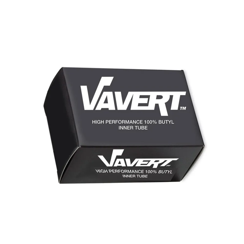 Js Cycles Vavert 700x18/25c Presta Valve 80mm Inner Tube Black | Free delivery over £50 & Cycle Scheme available.