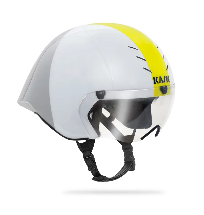 Kask Mistral White/Siler TT/Tri helmet