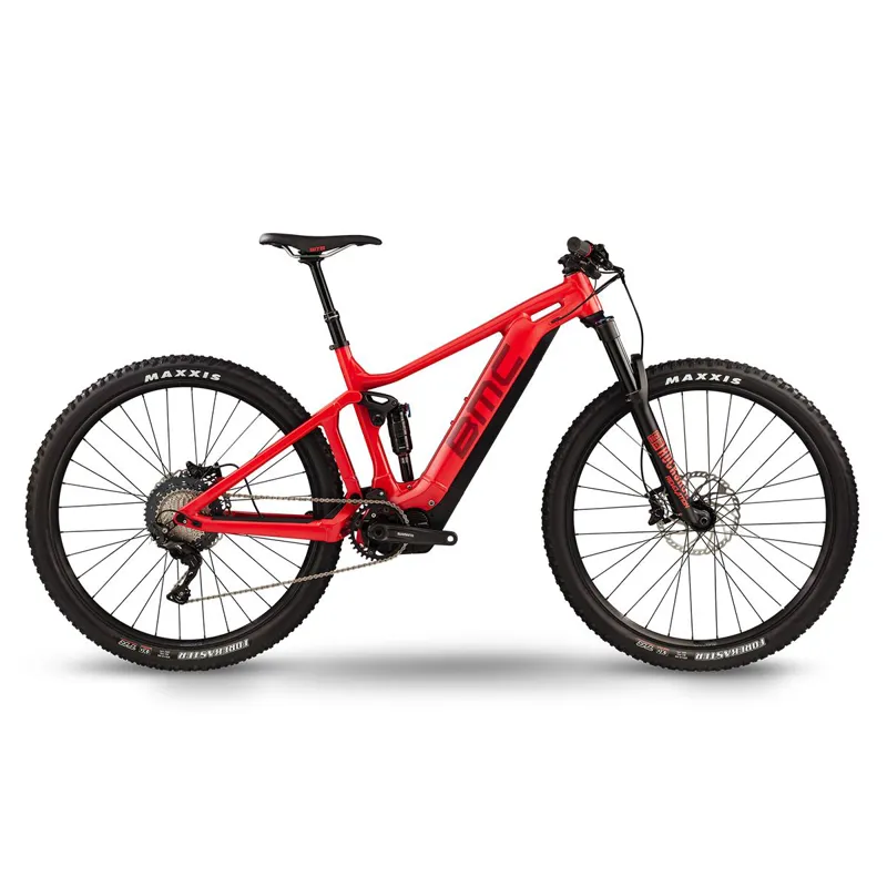 Bmc Speedfox Amp Four Slx 1x11 e7000 Amp Bike 2020: SUPER RED Large