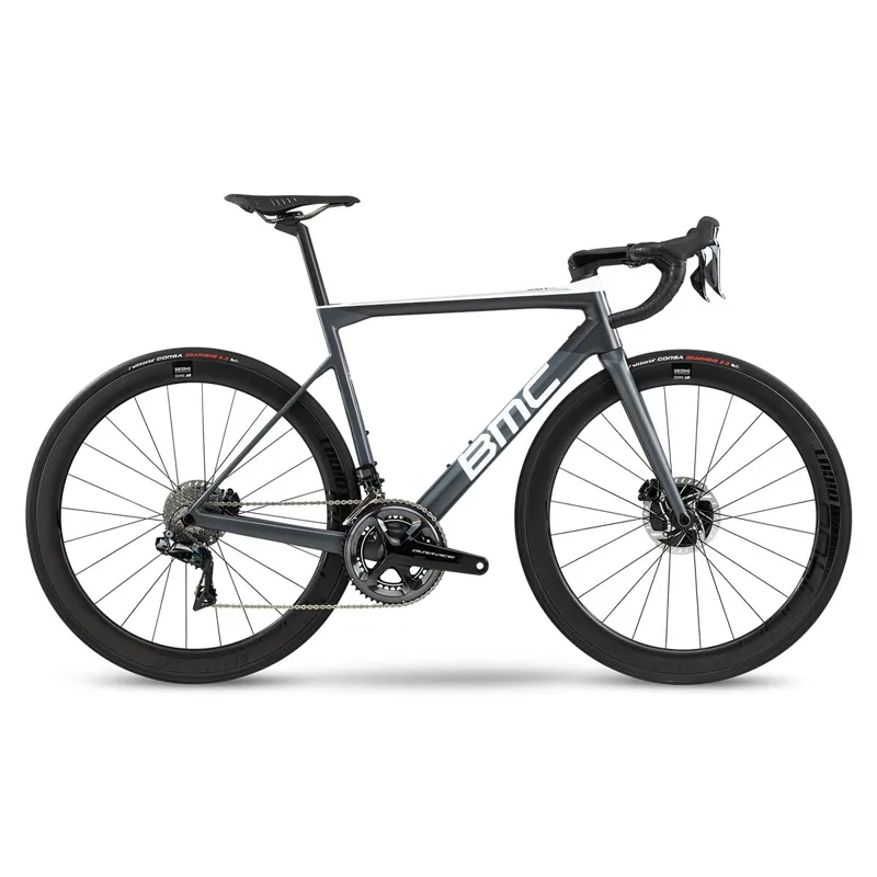 Bmc Teammachine slr01 Disc Two Dura Ace di2 Road Bike 2020: Race Grey