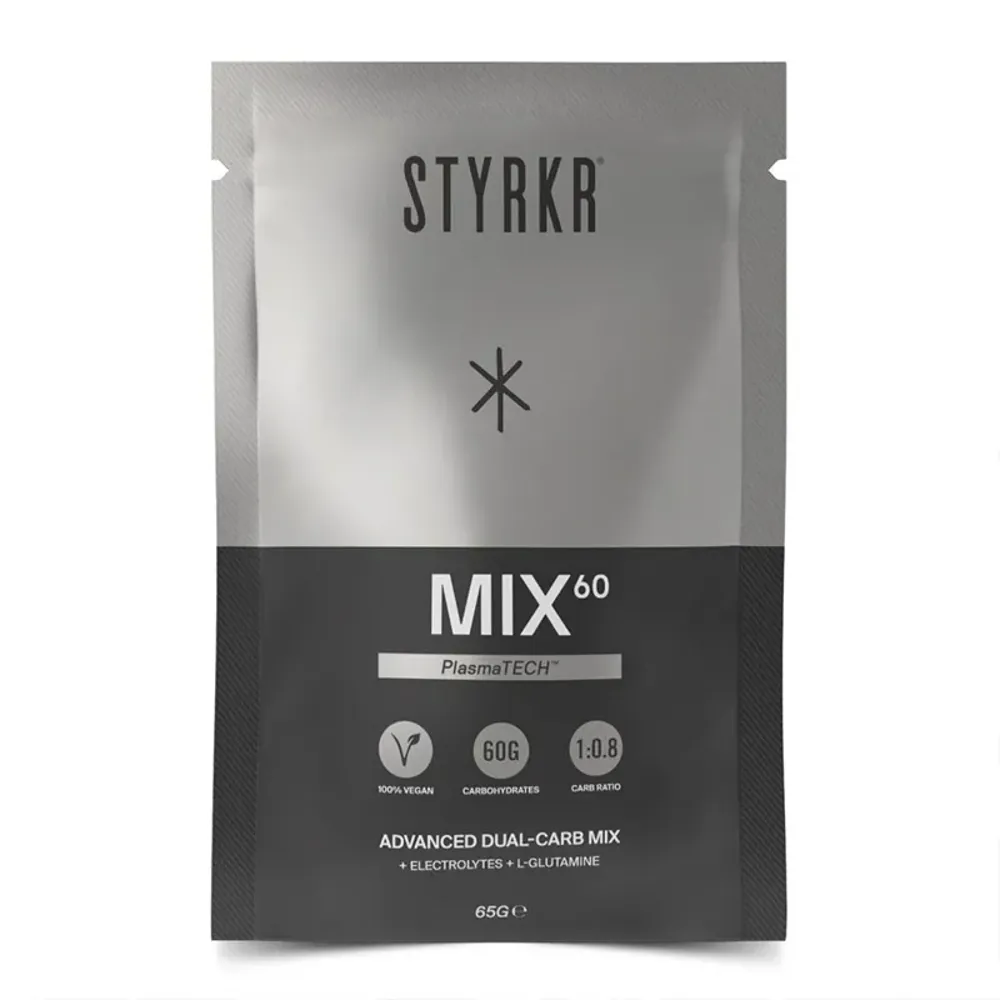 Js Cycles Styrkr STYRKR - MIX60 Dual-Carb Energy Drink Mix Single | Free delivery over £50 & Cycle Scheme available.