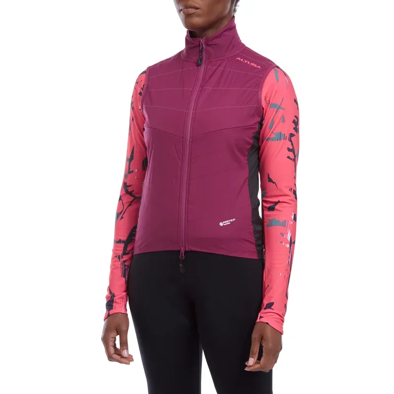2021 Altura Women's Icon Rocket Insulated Packable Gilet in Purple