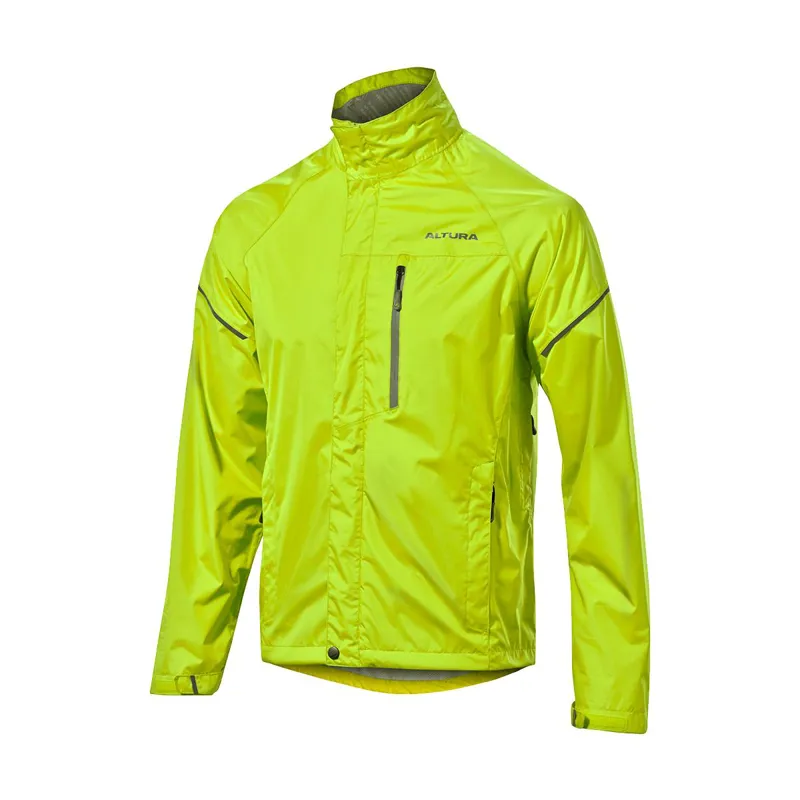 Yellow Altura Nevis Waterproof Mens Cycling Jacket 