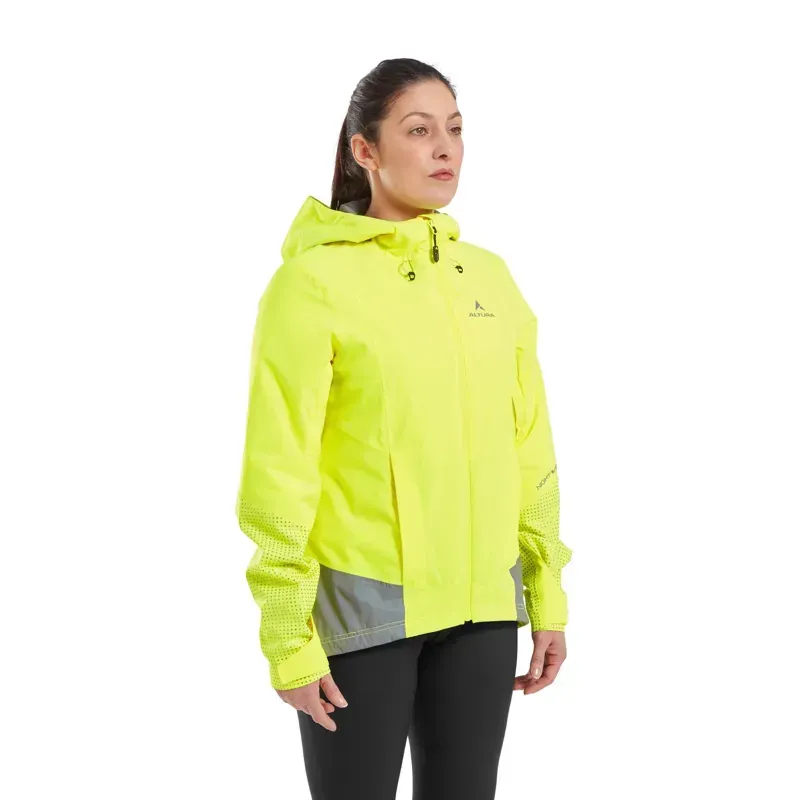 Altura Night Vision Women's Typhoon Insulated Jacket in Yellow