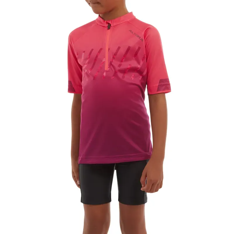 Altura Kids Airstream Short Sleeve Jersey in Pink