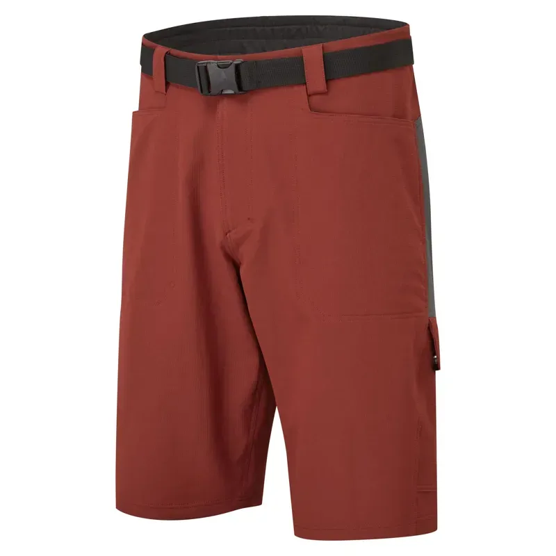 Altura Esker Cargo Baggy Shorts + Liner - BRICK 