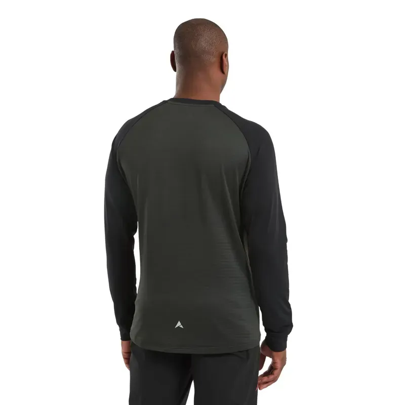 Altura Esker Polartec Men's Long Sleeve Jersey in Black-3