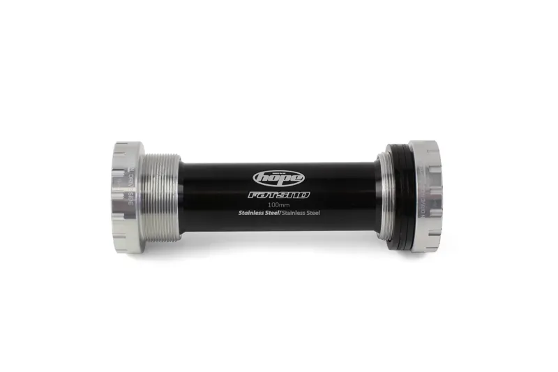 Hope 100mm FatBike Stainless Bottom Bracket in Silver