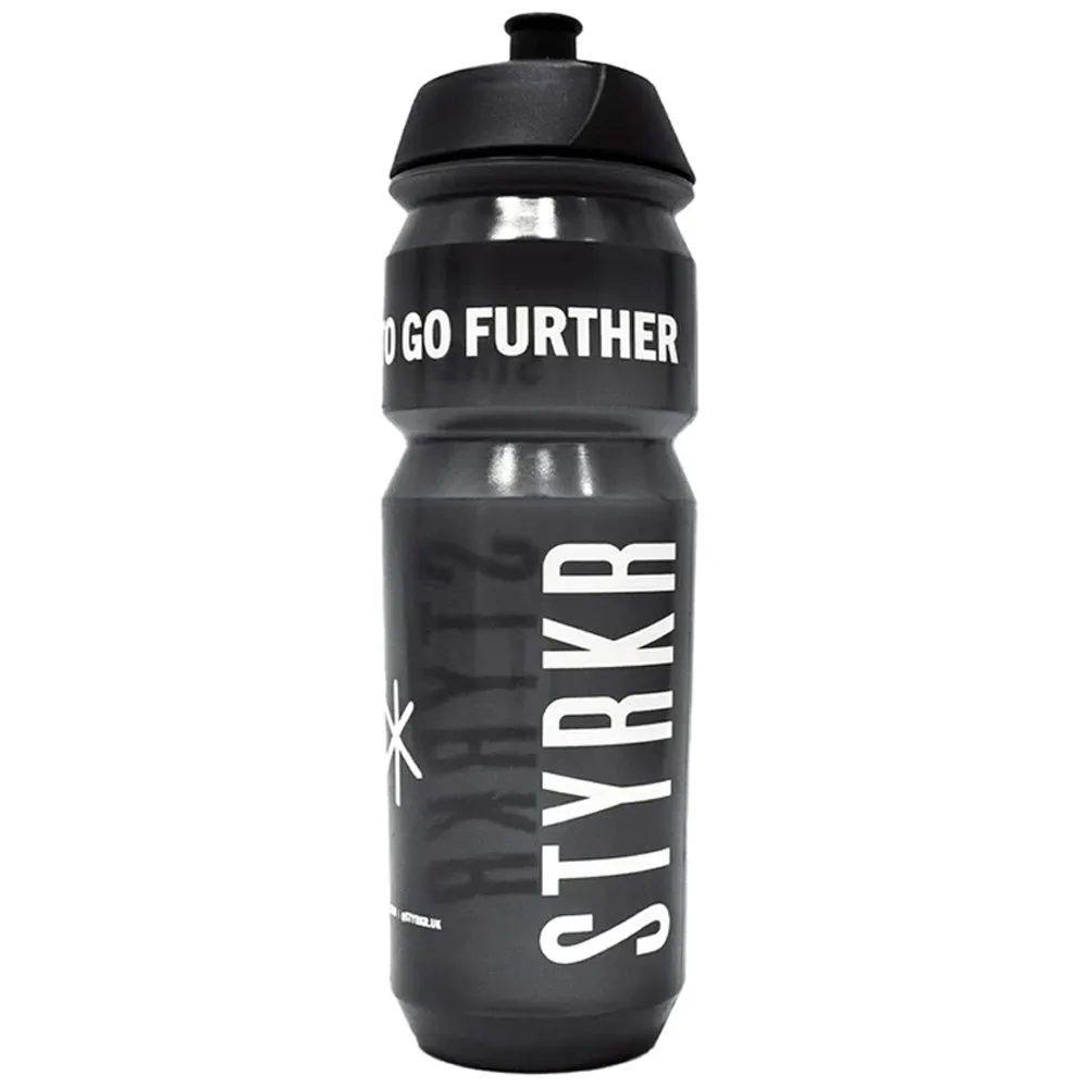 Js Cycles Styrkr STYRKR - Adventure Water Bottle X 1 Black 750ml | Free delivery over £50 & Cycle Scheme available.