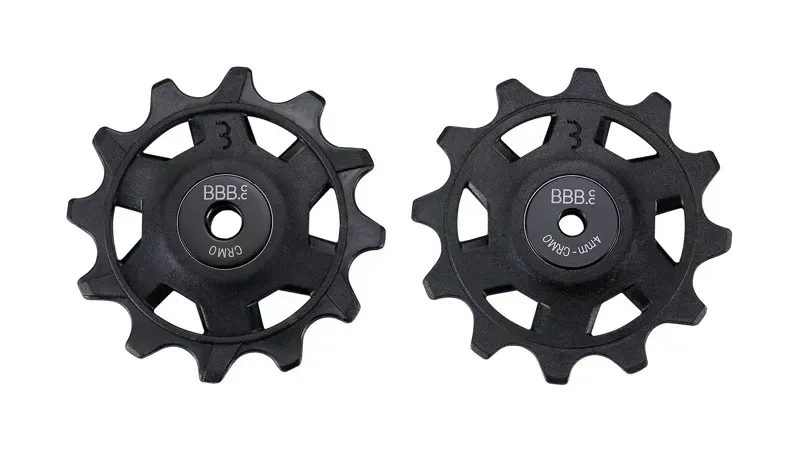 BBB BDP-10 RollerBoys 12t SRAM Jockey Wheels in Black