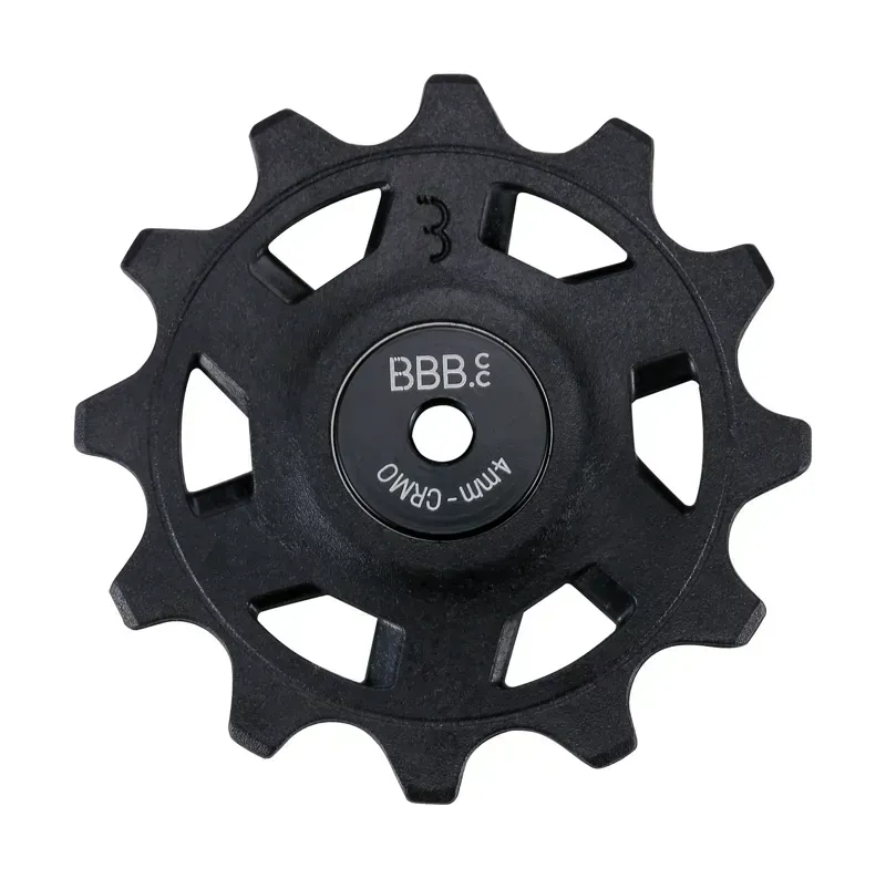 BBB BDP-10 RollerBoys 12t SRAM Jockey Wheels in Black-1