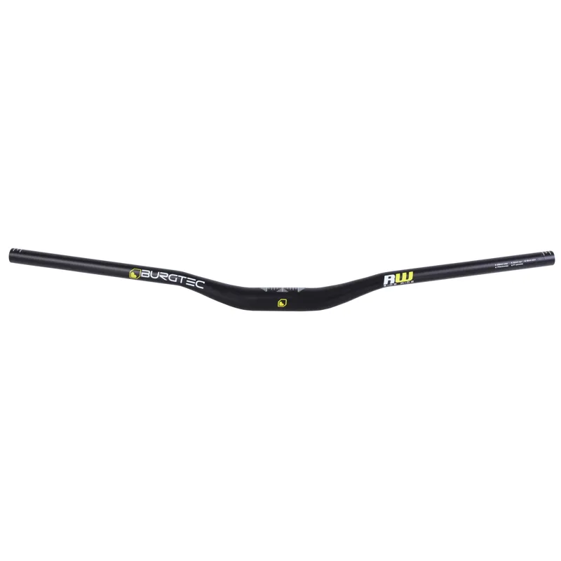 Burgtec Ride Wide 35mm 30mm/800mm Enduro Riser Bar in Black