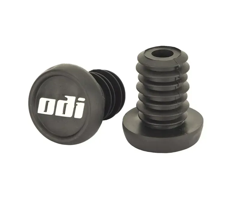 Odi BMX Two Colour Push-in Plugs in Black