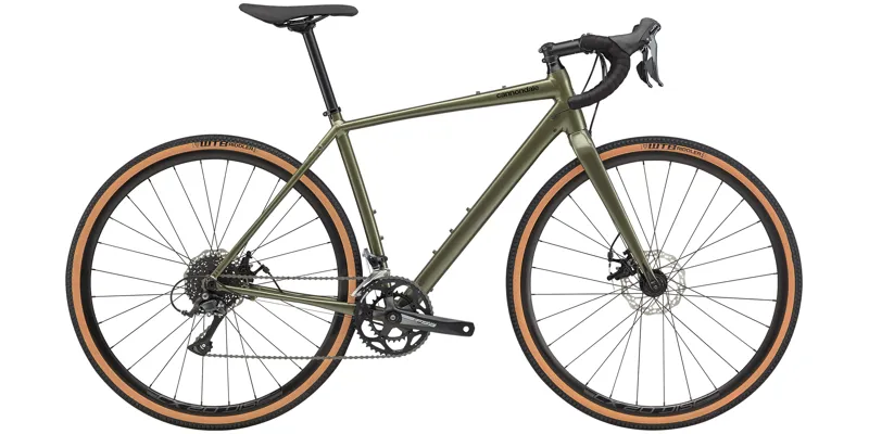 2020 Cannondale Topstone Sora Mens Gravel Bike in Green