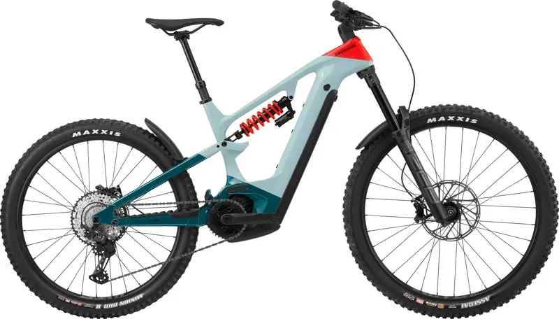 Cannondale Moterra Neo Carbon LT 2 Electric Mountain Bike in Cool Mint