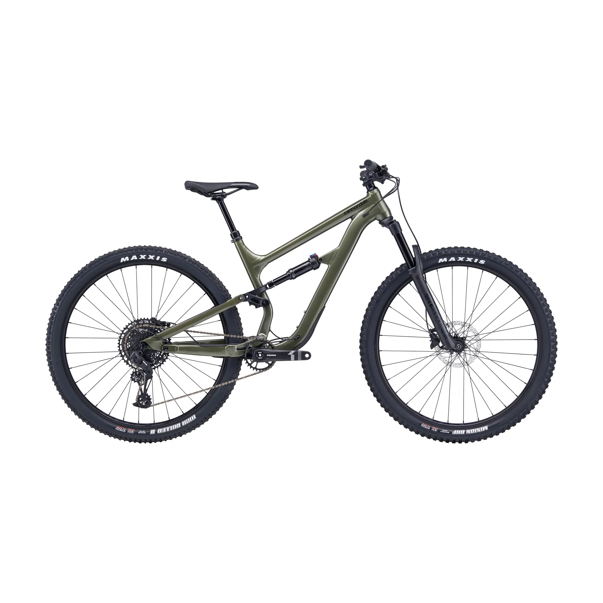 2020 Cannondale Habit Full Suspension Mountain Bike in Green