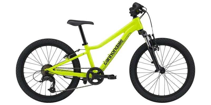 2022 Cannondale Kids Trail 20 Mountain Bike in Volt