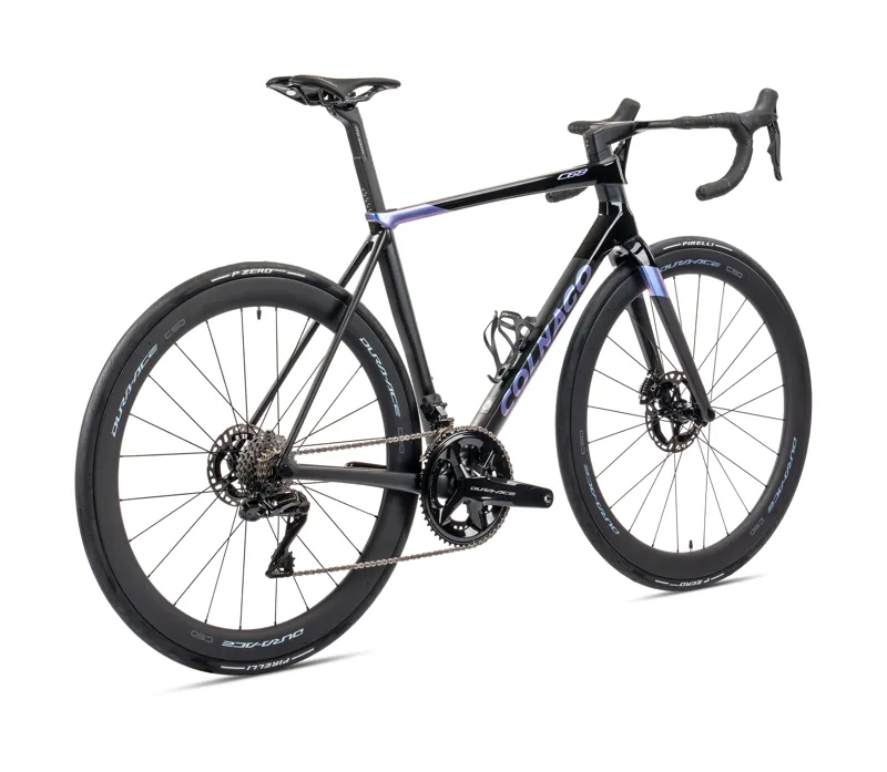 Colnago C68-R Disc Carbon Road Frame Set - Black / Blue -5