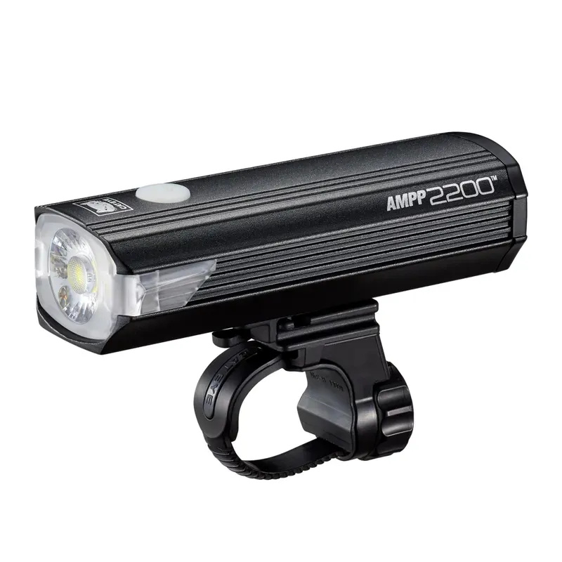 Cateye Ampp 2200 Front Bike Light: BLACK size