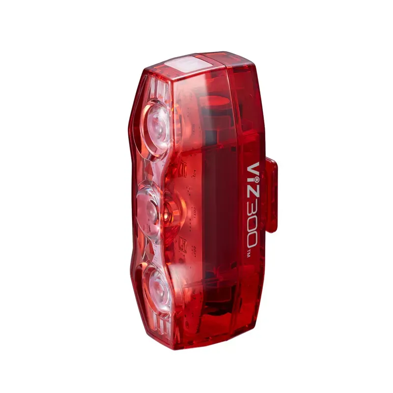CatEye Viz 300 Rear Bike Light: USB- C usb-c