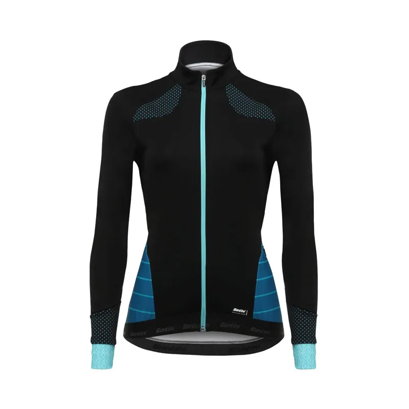 Santini Fashion Coral Womens Winter Jacket in Blue