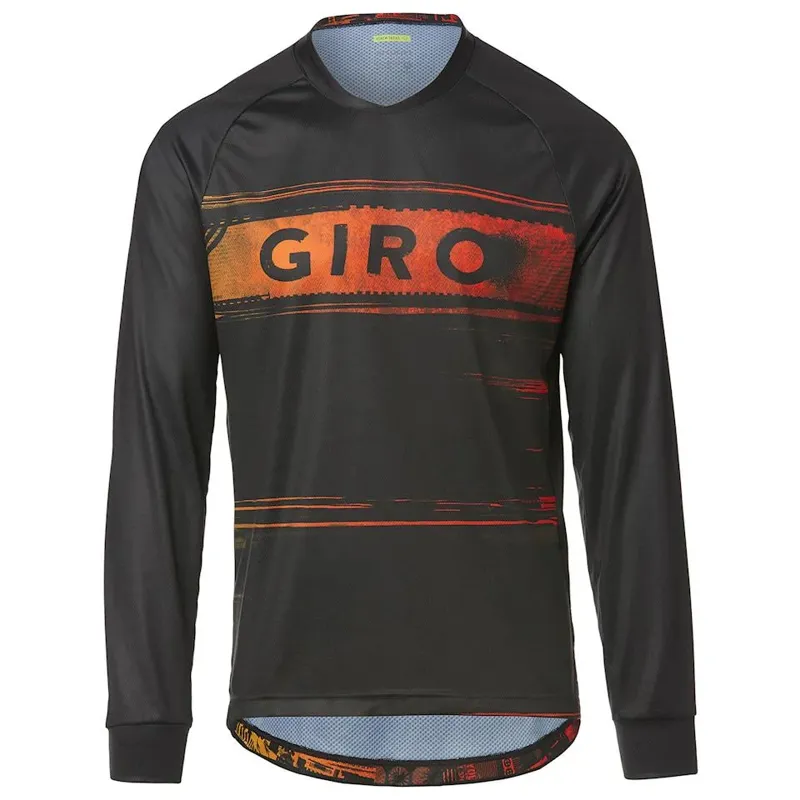 Giro Roust Long Sleeve MTB Jersey in Black