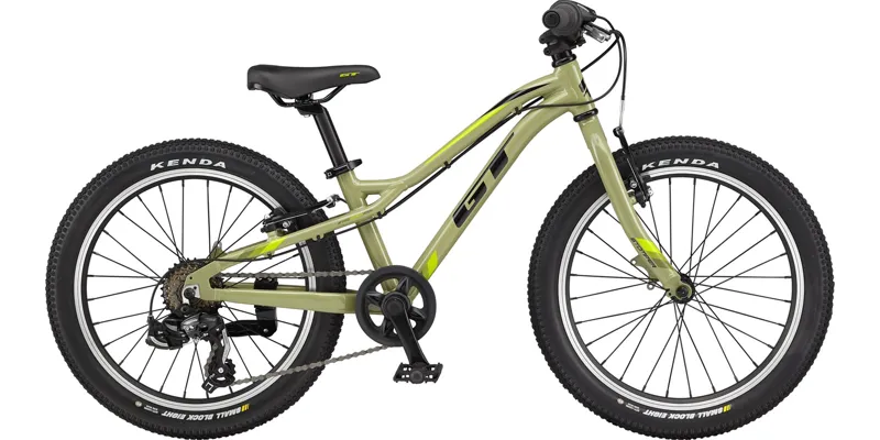 2021 GT Stomper Ace 20in Kids Mountain Bike in Green