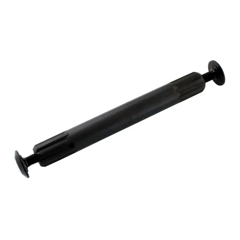 Gusset EXP 150mm Crank Axle in Black