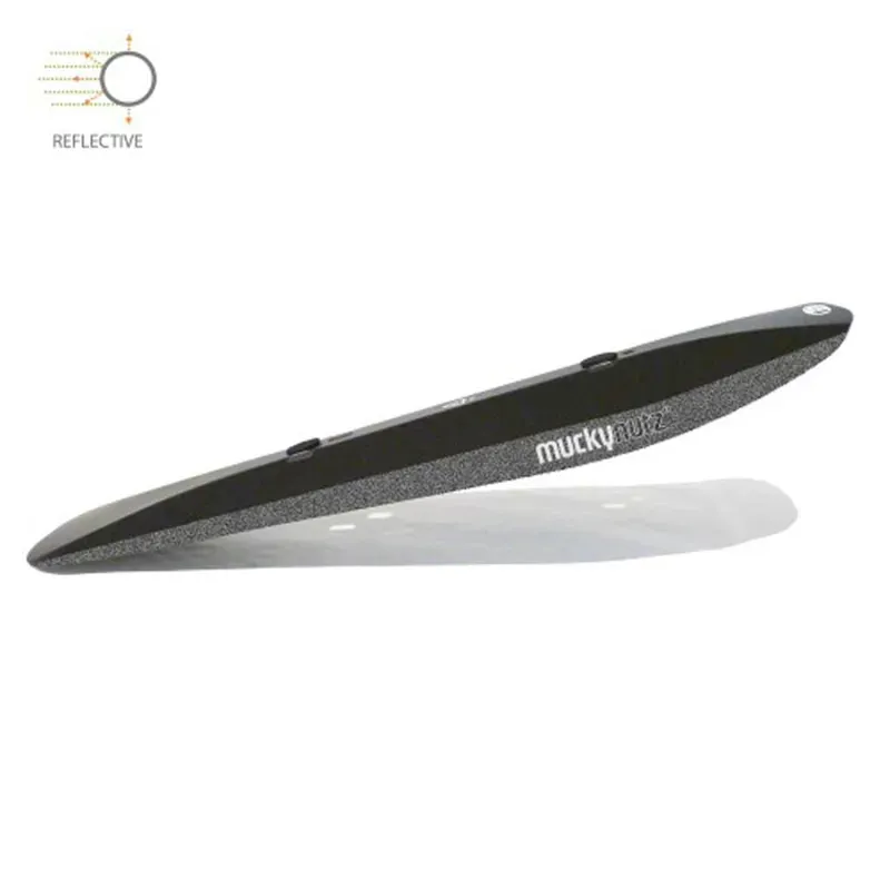 Mucky Nutz Gut Front Fender in Black/Reflective