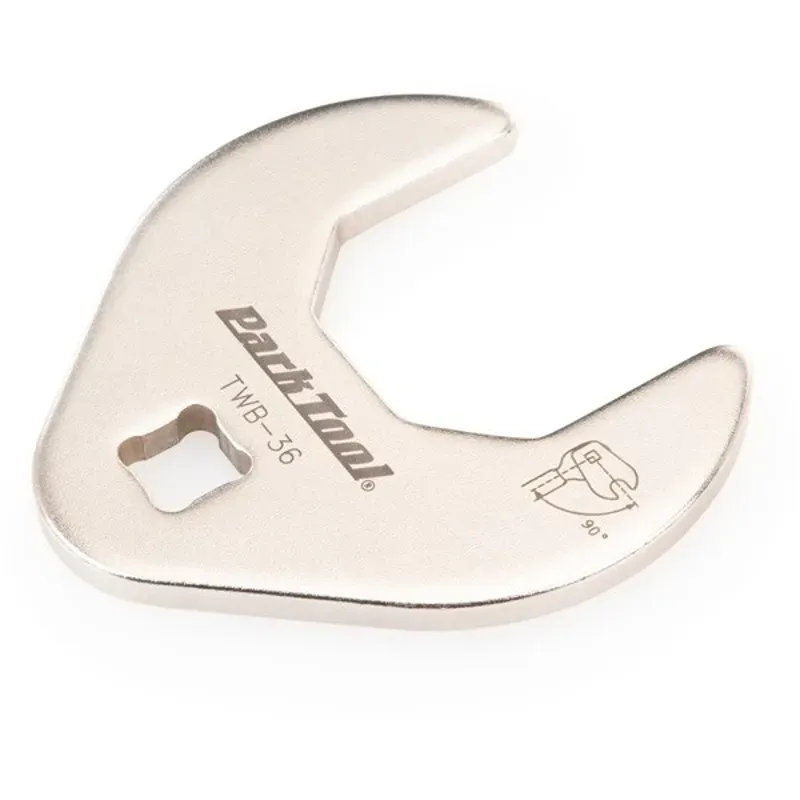 Park Tool TWB-36 Crow Foot Wrench in Silver