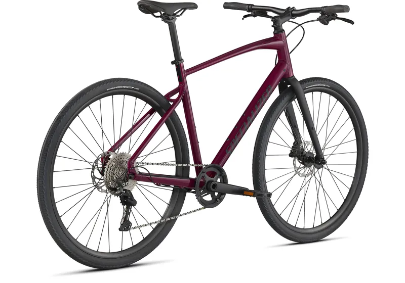 2021 Specialized Sirrus X 3.0 Hybrid Bike in Red-1