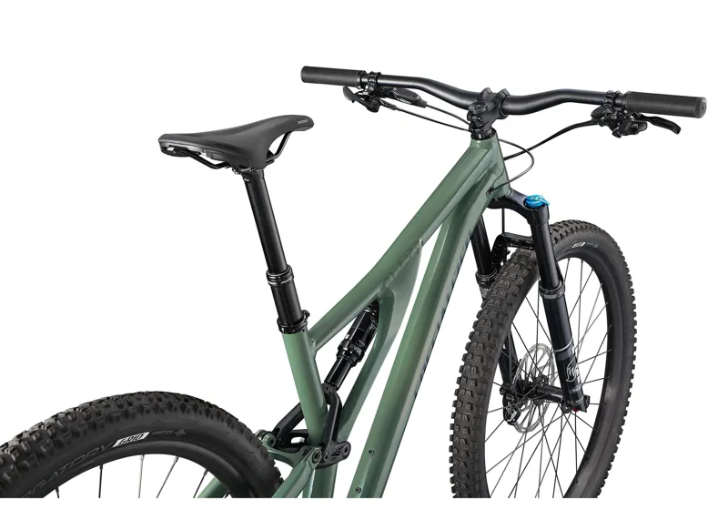 Specialized Stumpjumper Comp Alloy Mountain Bike in Green-2