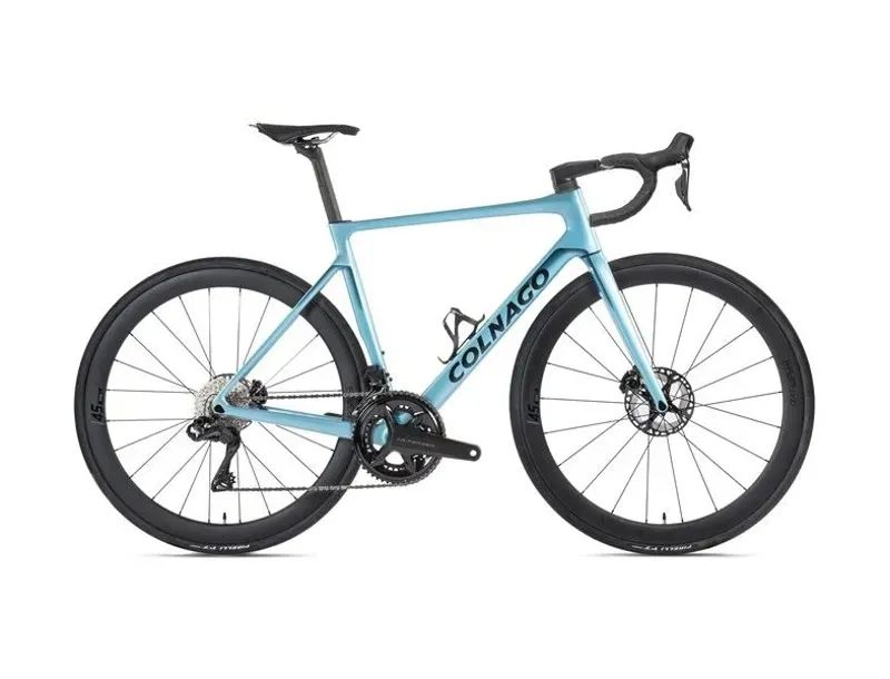 Colnago V4 Disc SC45 Ult. Wheels Di2 12-sp. Comp. Road Bike in Blue-1