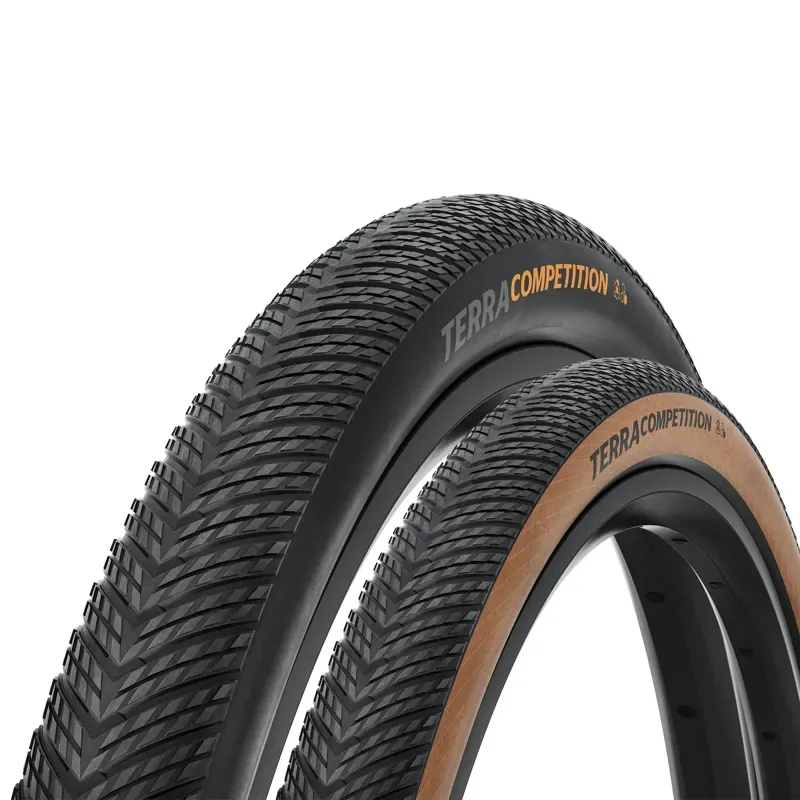 Continental Terra Competition Trail Grip Tyre in Black/Transparent-1