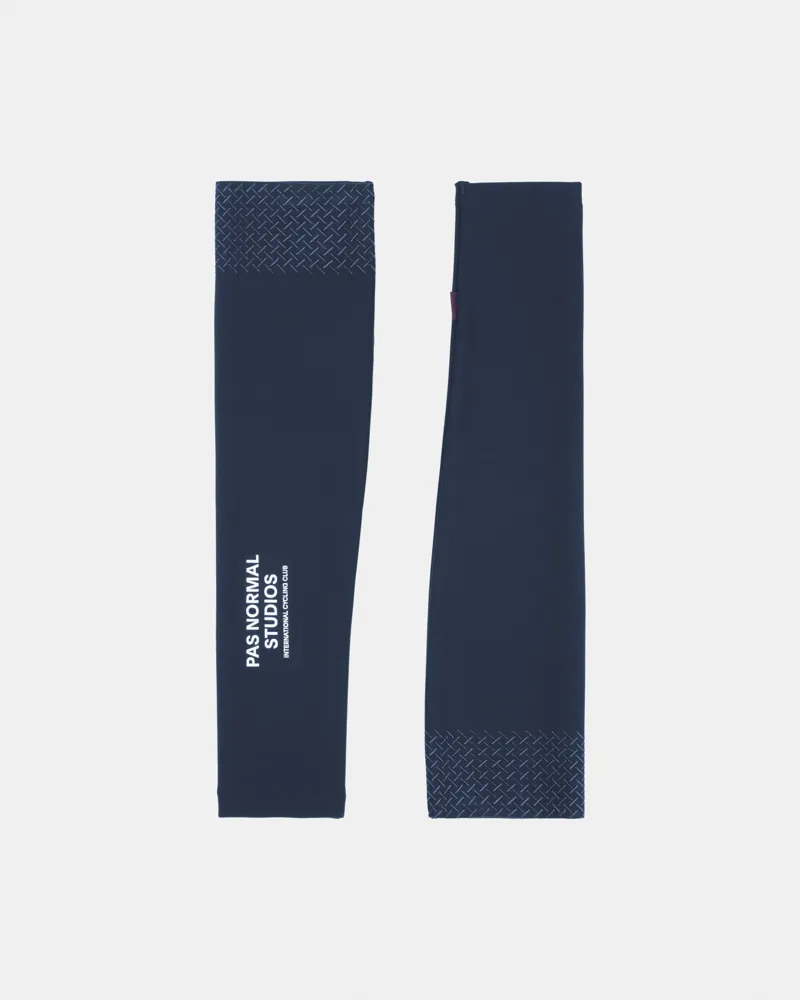 Pas Normal Studios Logo Arm Warmers - Navy