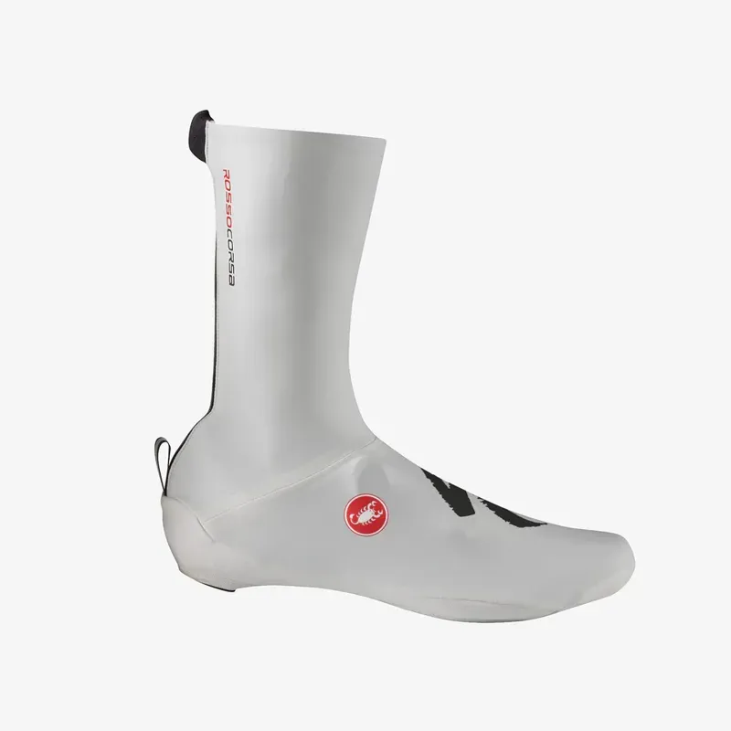 Castelli Soudal Quick-Step Aero Race Shoe Covers In White