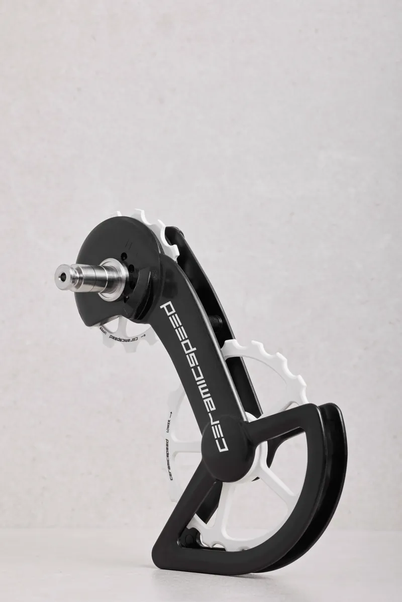 CeramicSpeed OSPW System Cerakote Coated SRAM Rival AXS Pulley Wheels Pink-4