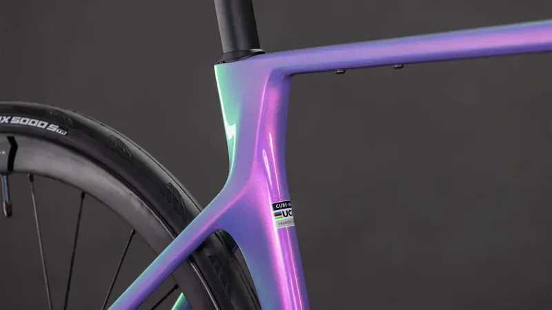 Cube Agree C:62 SLX Road Bike in Cosmic Purple/Black-6