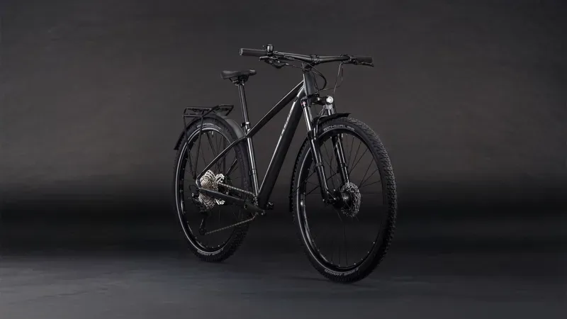 Cube Aim SLX FE Mountain Bike in Slate Black/Black-1