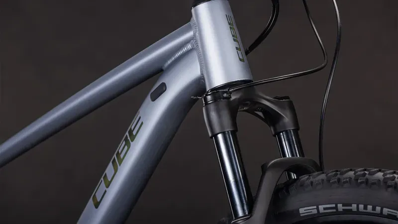 Cube Attention SLX Mountain Bike in Slate Grey/Black-3