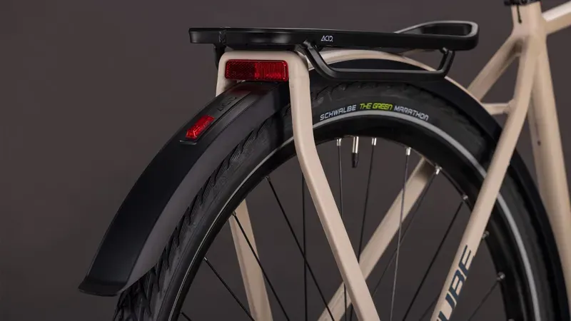 Cube Kathmandu One Hybrid Bike in Oat Grey/Grey-5