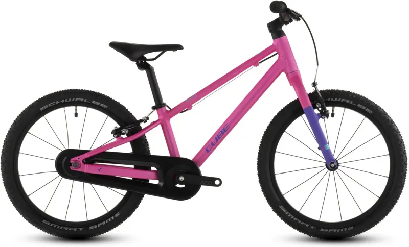 Cube Numove 180 Kids Bike in Fucsia/Plum