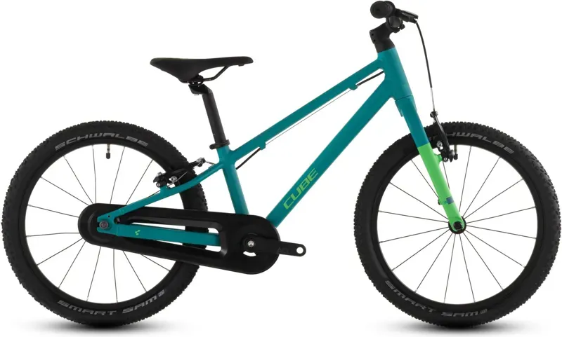 Cube Numove 180 Kids Bike in Sea Green/Green