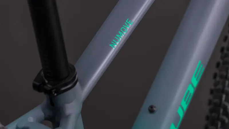 Cube Numove 200 Disc Kids Bike in Lave Grey/Cool Green-2