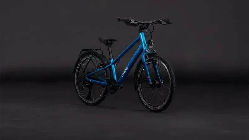 Cube Numove 200 Fe Kids Bike in Topas Blue/Nebula-1