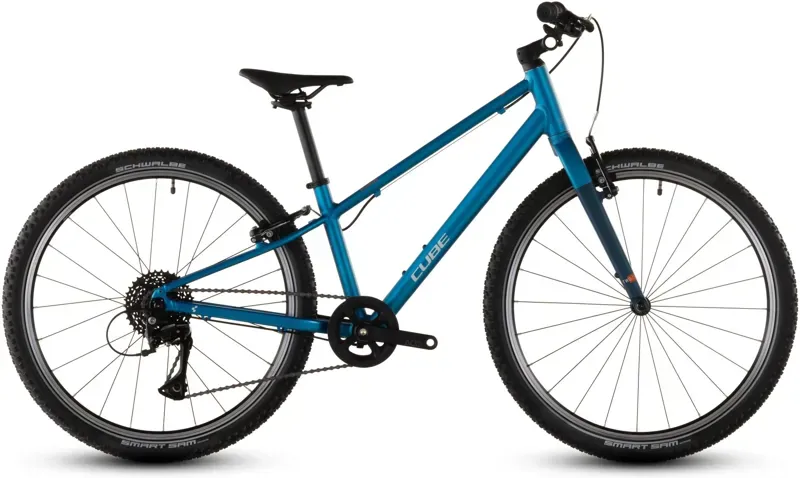 Cube Numove 240 Kids Bike in Topas Blue/Nebula