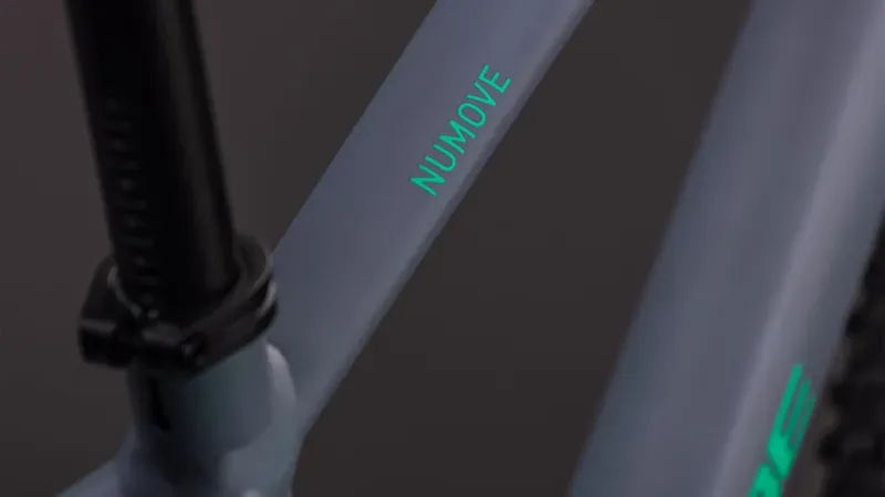 Cube Numove 240 Disc Kids Bike in Lava Grey/Green-3