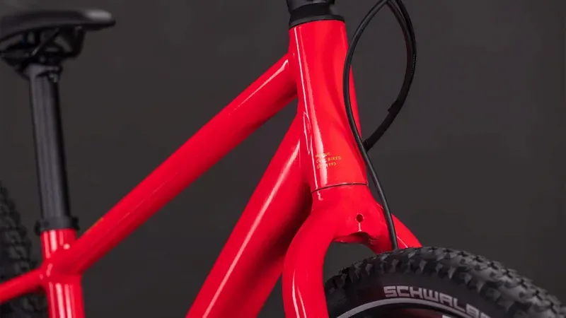 Cube Numove 240 Disc Kids Bike in Red Rose/Peach-7