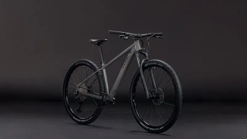 Cube Reaction Pro Mountain Bike In Old Grey/Black-1