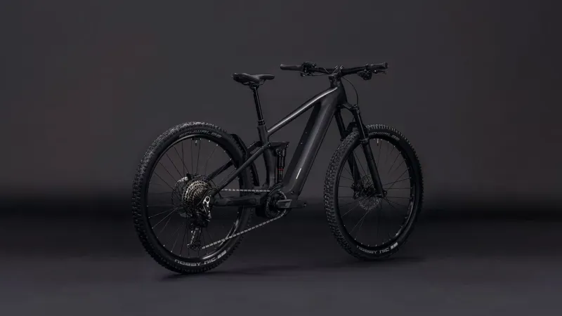 Cube Stereo Hybrid One44 EX 800 E-MTB in Blackline-1